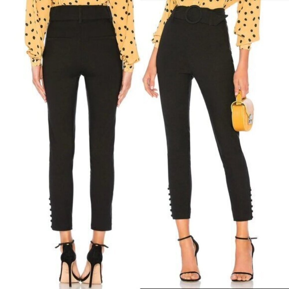 L'Academie The Ludovica Pant in Black